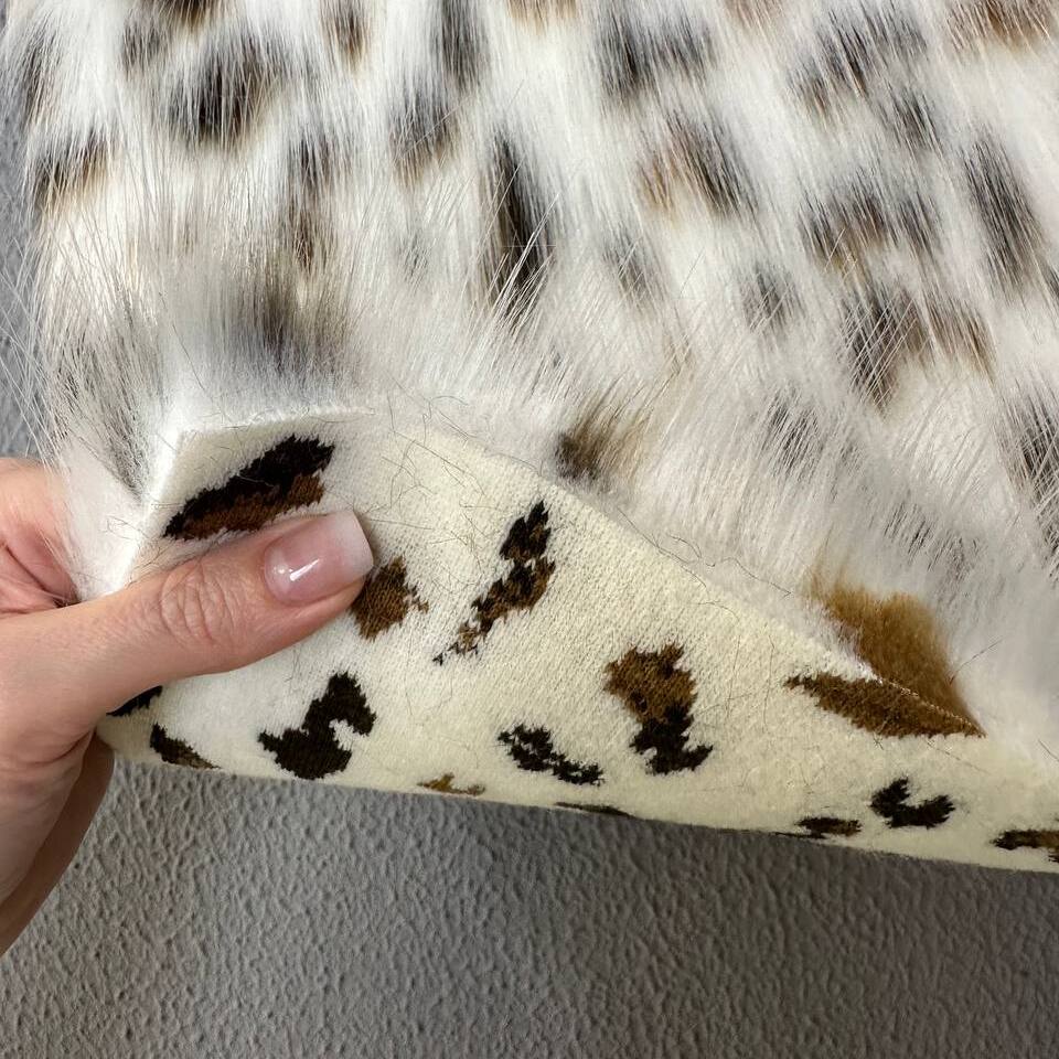 Мех искусственный Tissavel Рысь, отрез (Рысь, 50х147)