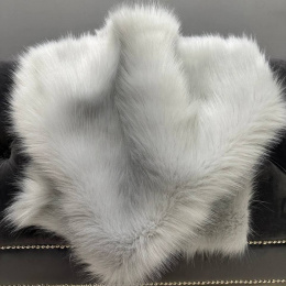Мех искусственный Песец 6 см (пог.м) (Гипс)