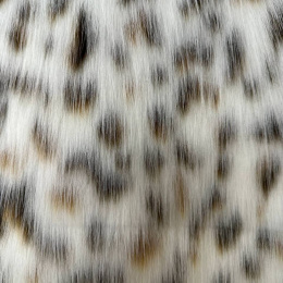 Мех искусственный Tissavel Рысь, отрез (Рысь, 50х147)