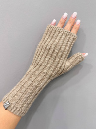 Митенки "Big city" (Латте)