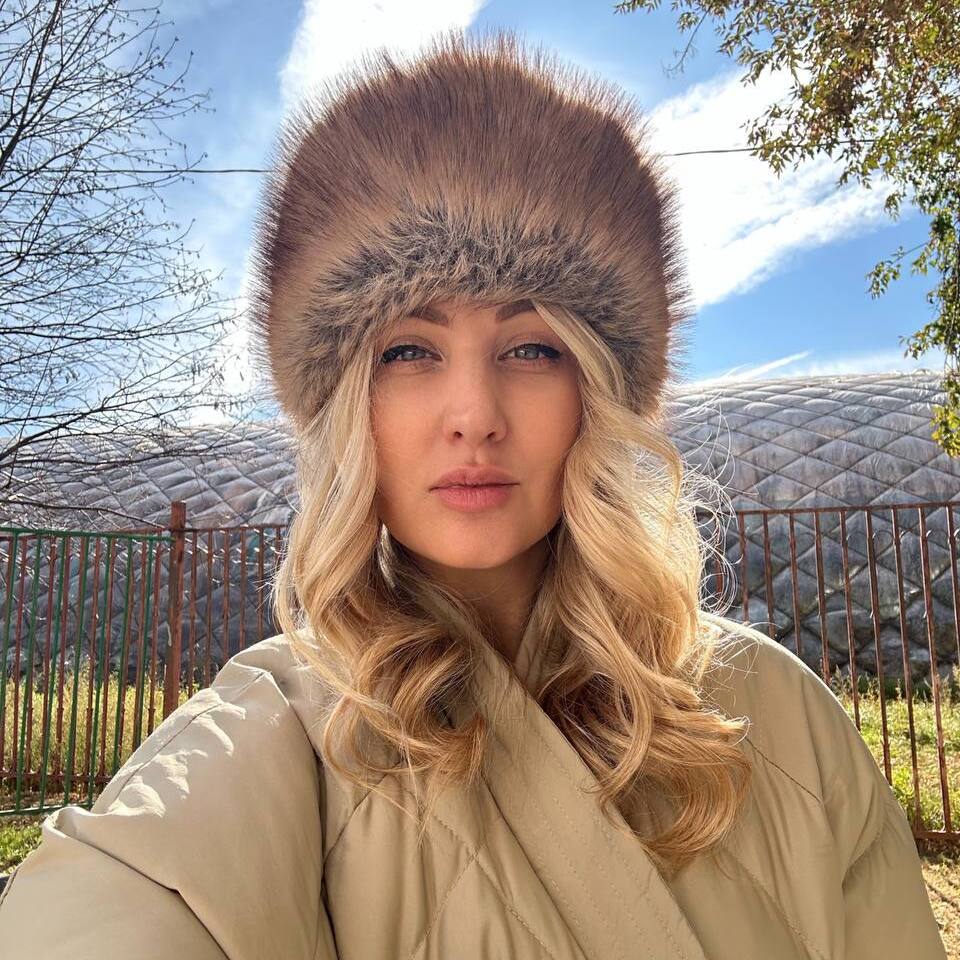 Шапка "Кубанка" из искусственного меха под сибирскую норку (Куница)